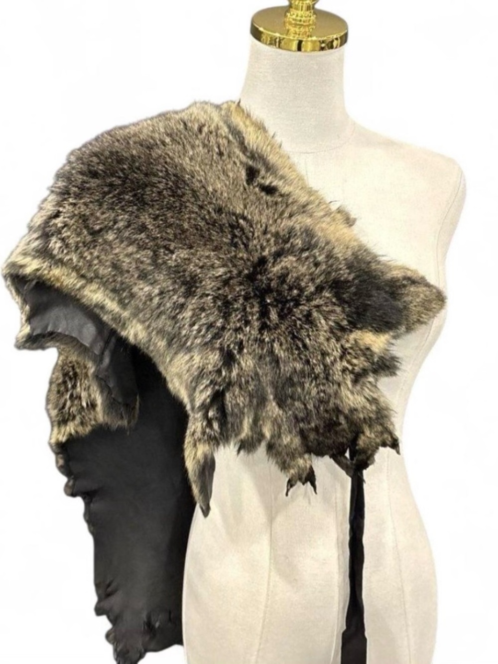 Rundholz Genuine Fur Leather Avent Garde Wrap RARE